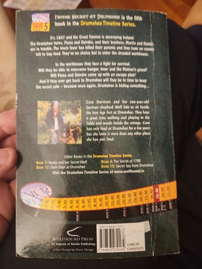 Famine Secret At Drumshee. By Cora Harrison. Paperback In Good Condition.