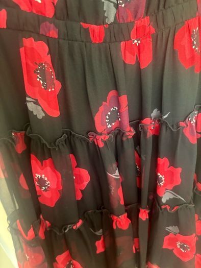 black & red dress size 8 Kate Spade