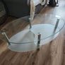 Two-Tier Glass Coffee Table Image 2
