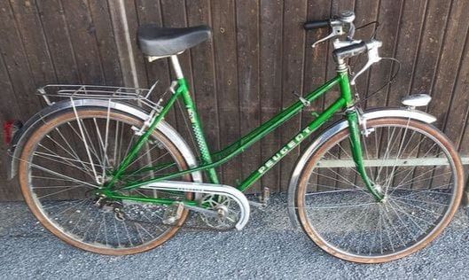 vintage Peugeot Ladies original bike bicycle