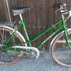 vintage Peugeot Ladies original bike bicycle