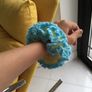 NEW Hand made crochet ruffle scrunchies- available to order Image 2