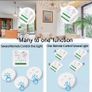 Remote Control Light Switch 220V 110V 16A 2-Way Control Module with Round Button Wall Panel Switch f Image 2