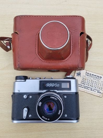Vintage Soviet camera Fed 5B
