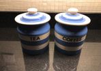 Vintage blue/white Cornish ware/Carrigaline