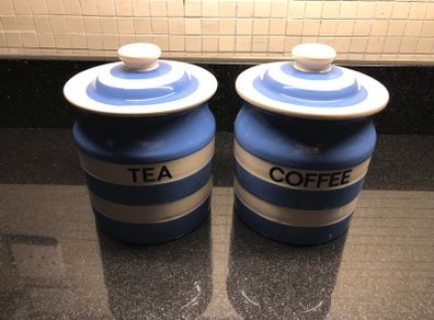 Vintage blue/white Cornish ware/Carrigaline