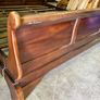 Super-king sleigh bed with mattress Image 5