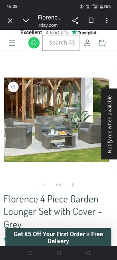 garden sofa