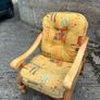 two seater sofa and two armchairs Image 4
