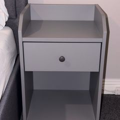 IKEA beside table HAUGA