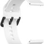 White 20mm Silicone Band Strap For Samsung Galaxy Watch Active 2 Huawei GT 42mm Image 2