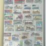 Collection. Green Lighthouse Stamp Stock book full of used stamps.  Over 600 stamps and a number of block. Good thematic of travel inc cars & animals Image 8