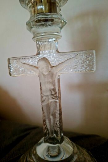 Religious candle holder