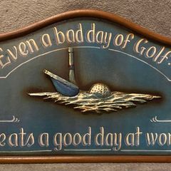 Bad day of golf