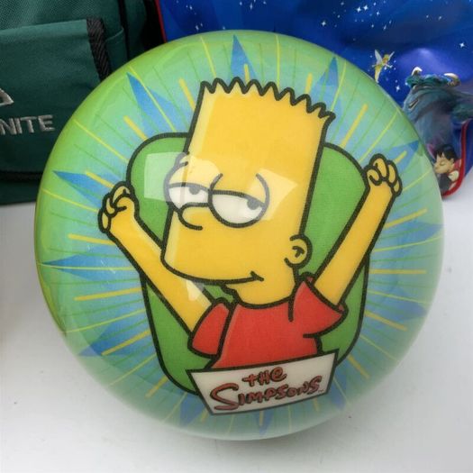 Limited Edition Simpsons Bowling Ball Set