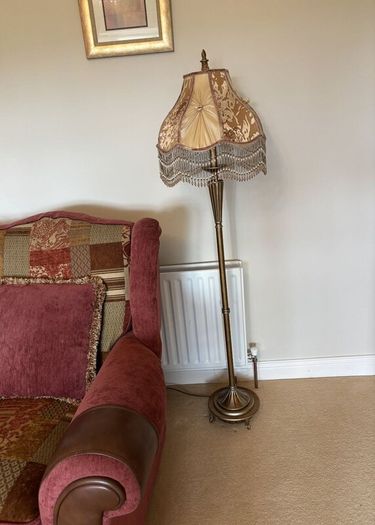 3-Piece Suite, Footstool & Solid Wood Furniture