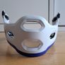 Bell Super 3R chin bar L/XL and spare parts - used, in excellent condition. Image 4