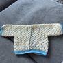 crochet baby cardigan new born Image 2