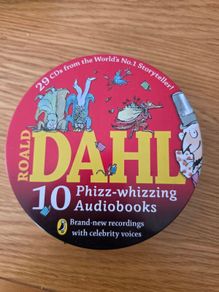 Roald Dahl 10  Audio Book CD Tin Collection - Collectible