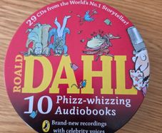 Roald Dahl 10  Audio Book CD Tin Collection - Collectible