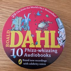 Roald Dahl 10  Audio Book CD Tin Collection - Collectible