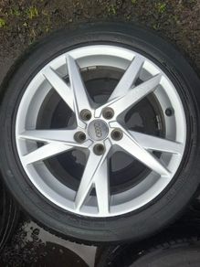 17" Genuine Audi Alloys with tyres