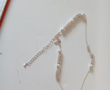 necklace silver m & s