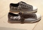 Ed Hardy Lowrise Canvas Shoes