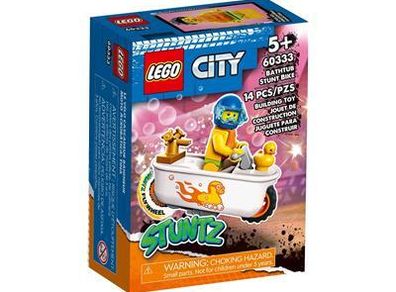 LEGO City Stuntz Bathtub Stunt Bike (60333)