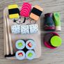 IKEA Duktig Play Kitchen + Huge Box of Wooden Food & Accessories Image 4
