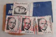 4 collectable stamps 1997