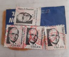 4 collectable stamps 1997