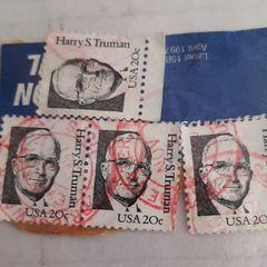 4 collectable stamps 1997