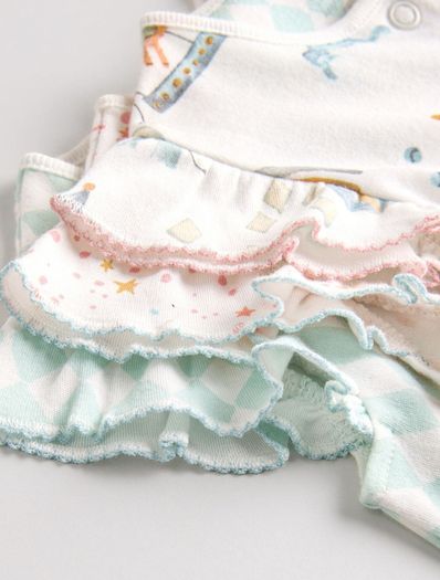 3 x Patented Rompers / Short Sleepsuits / Babygros (9-12 months)