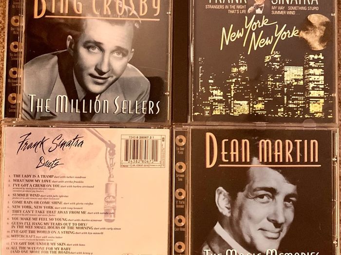 Four Rat Pack Classic CDs