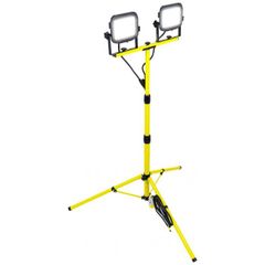 Work Light Luceco Site 110v Twin Tripod