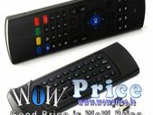 38322 2.4G Mini Wireless Fly Mouse Air Remote Qwerty Keyboard for Android Smart TV Box