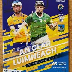 2024 Clare v Limerick - GAA Munster Hurling Round 1 Programme