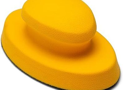 Glass Polish 15910 Hand Sanding Block with Hook & Loop fastener, Handheld Sanding Pad | 150 x 90 mm