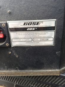 Bose 205 single speaker