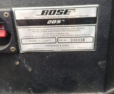 Bose 205 single speaker