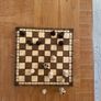 Black & Timber Refurbished Coffee Table Image 5