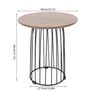 BRAND NEW Round Coffee Table for Living Room Indoors Outdoors Image 4