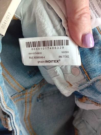 Zara TRF - Cropped Flare High-Rise Jeans - Size 32 UK 4 - BNWT RRP 30