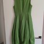 COS  Dress With Cocoon Skirt - vibrant green - UK size 8 Image 3