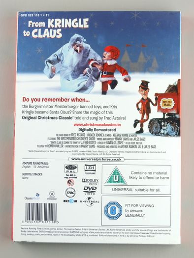 Children's Christmas DVDs