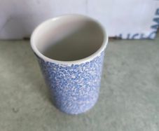 Mason's Crabtree & Evelyn Blue & White Floral Toothbrush Mug