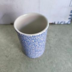 Mason's Crabtree & Evelyn Blue & White Floral Toothbrush Mug