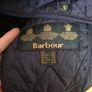 Barbour quilted jacket - Navy - Size 14 Image 2