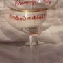 Golden Godwin champagne perry glass ( 1950's ) Image 3